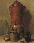 Jean Baptiste Simeon Chardin The white heir holder oil